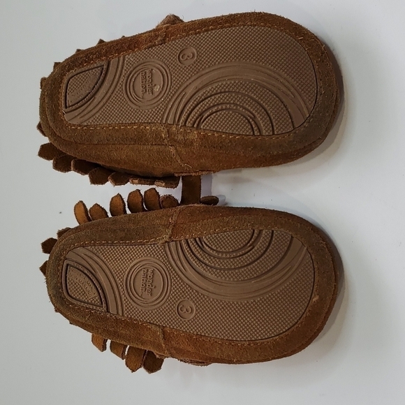 suede moccasins Size 3 - Picture 4 of 4
